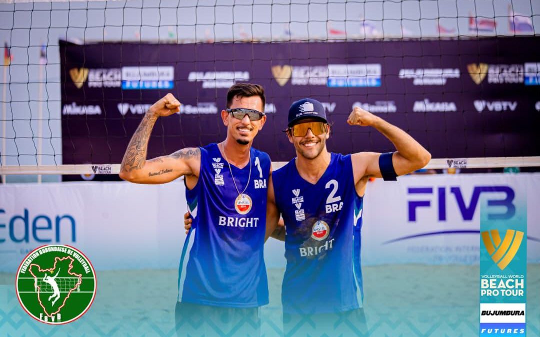 Gabriel Zuliani segue brilhando no Circuito Futures de Vôlei de Praia, em Burundi