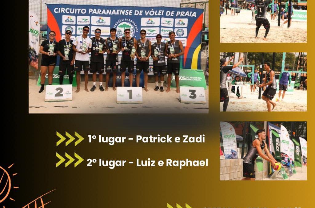 Domínio da AMVP no Sub-21: dois pódios na 4ª etapa do Circuito Paranaense