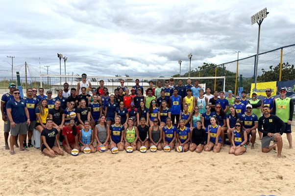 ATLETAS DA AMVP PARTICIPAM DE CAMP NACIONAL DA CBV EM SAQUAREMA