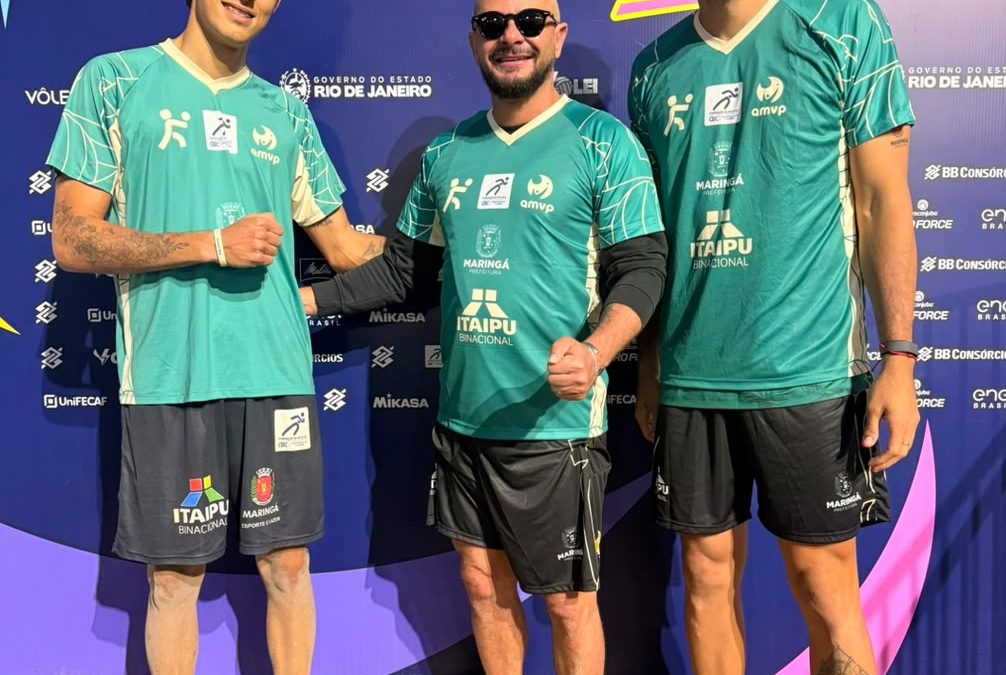 AMVP registra participação no Circuito Brasileiro de Vôlei de Praia em Copacabana